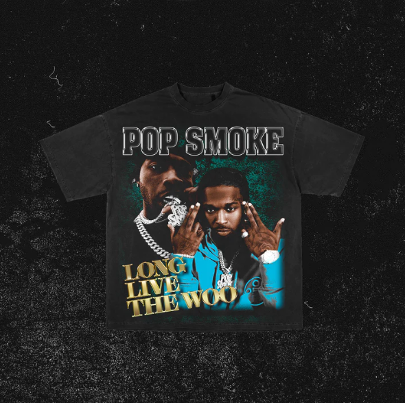 Pop Smoke Retro T-Shirt