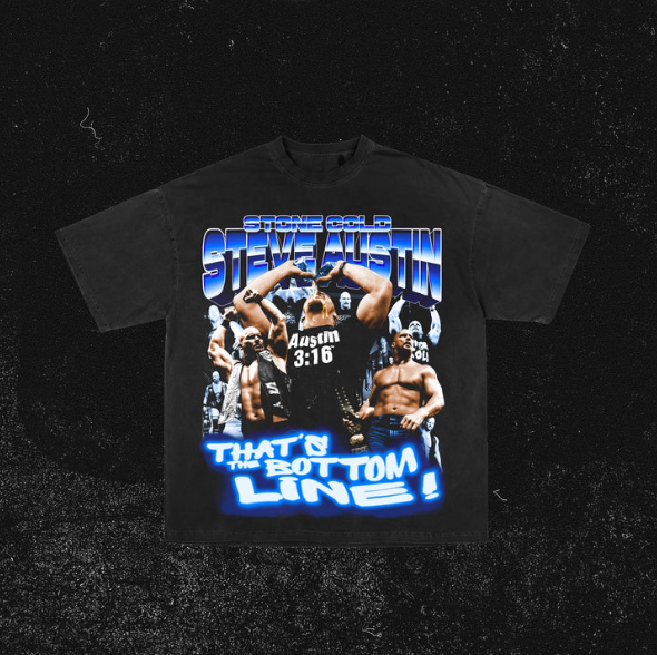 Stone Cold Steve Austin Retro T-Shirt