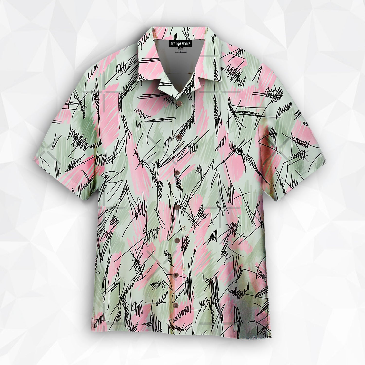 Aloha Pattern Hawaiian Shirt  For Men & Women  HW7333