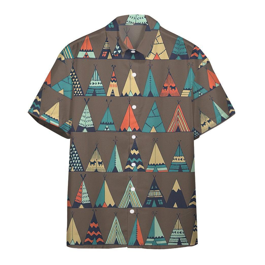 American Native Tents Hawaiian Shirt  For Men & Women  HL1283
