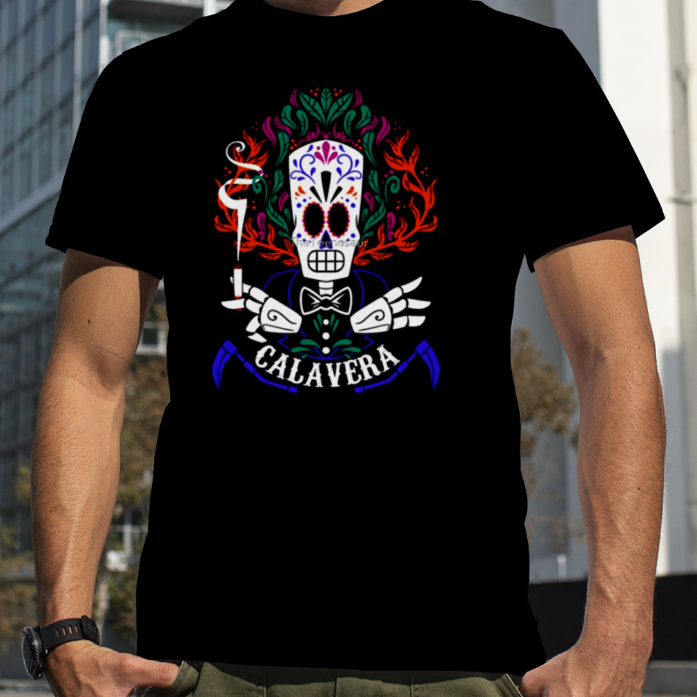 Calavera Aesthetic Design Grim Fandango shirt