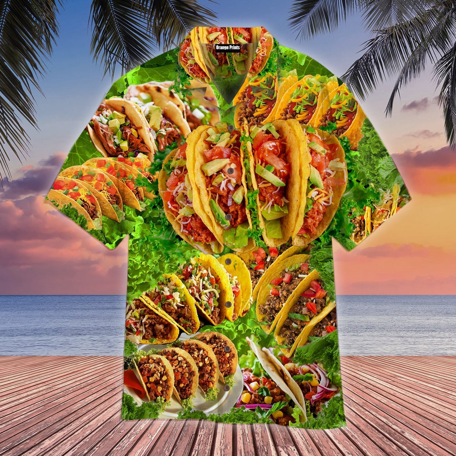 Tacos Mexican Hawaiian Shirt  For Men & Women  HW3881