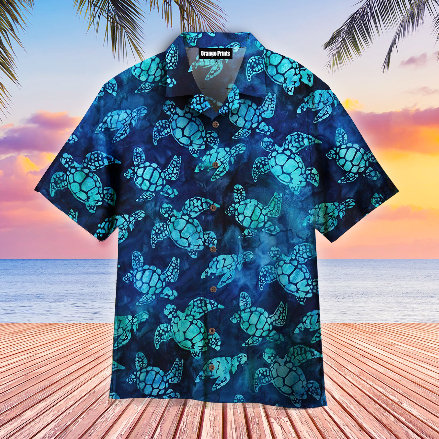 Turtle Hawaiian Colorful Nice Hawaiian Shirt  For Men & Women  HW8310