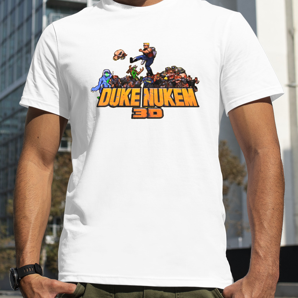 All Characters In Duke Nukem 3d shirt