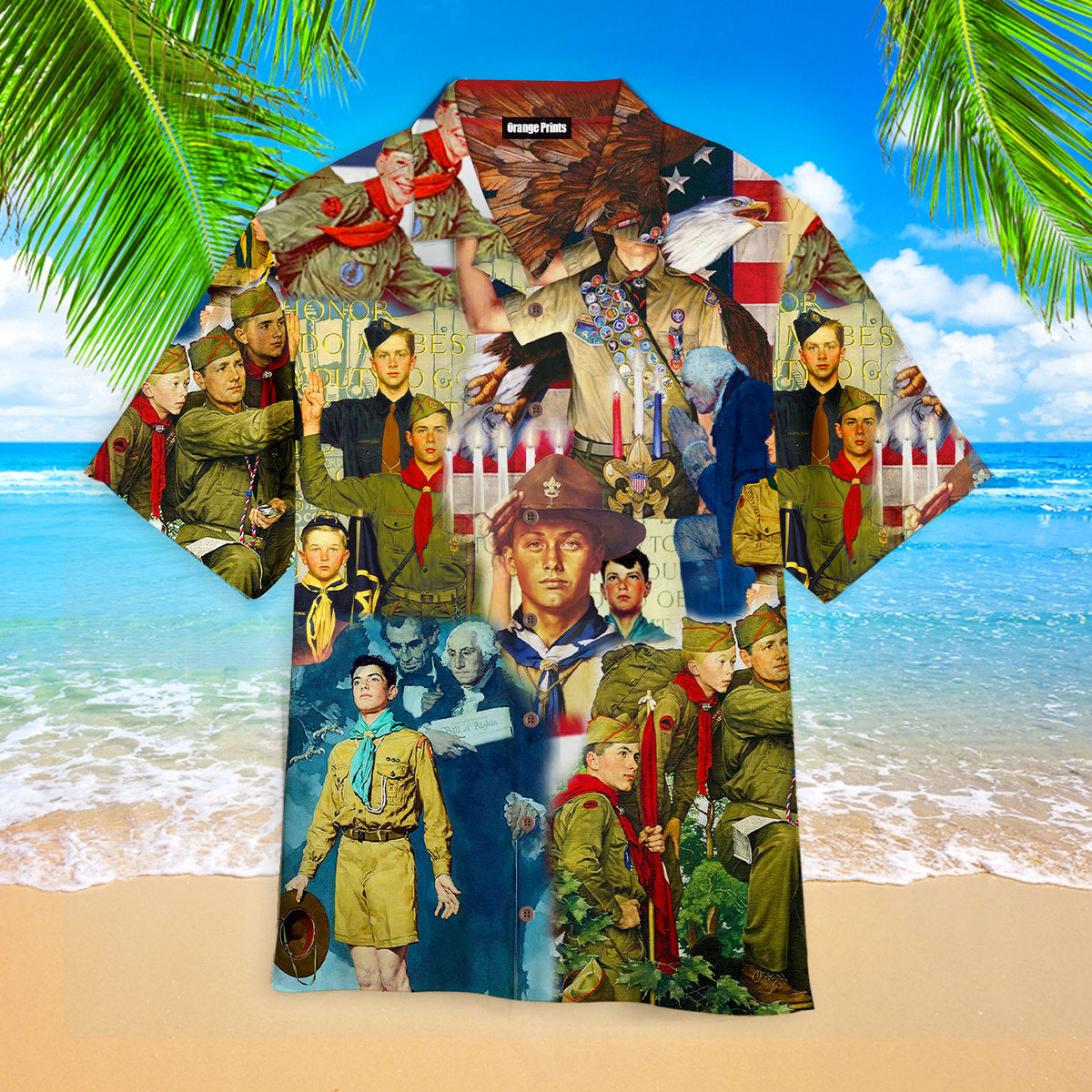 Amazing Boy Scout Of America Hawaiian Shirt  For Men & Women  HW5661