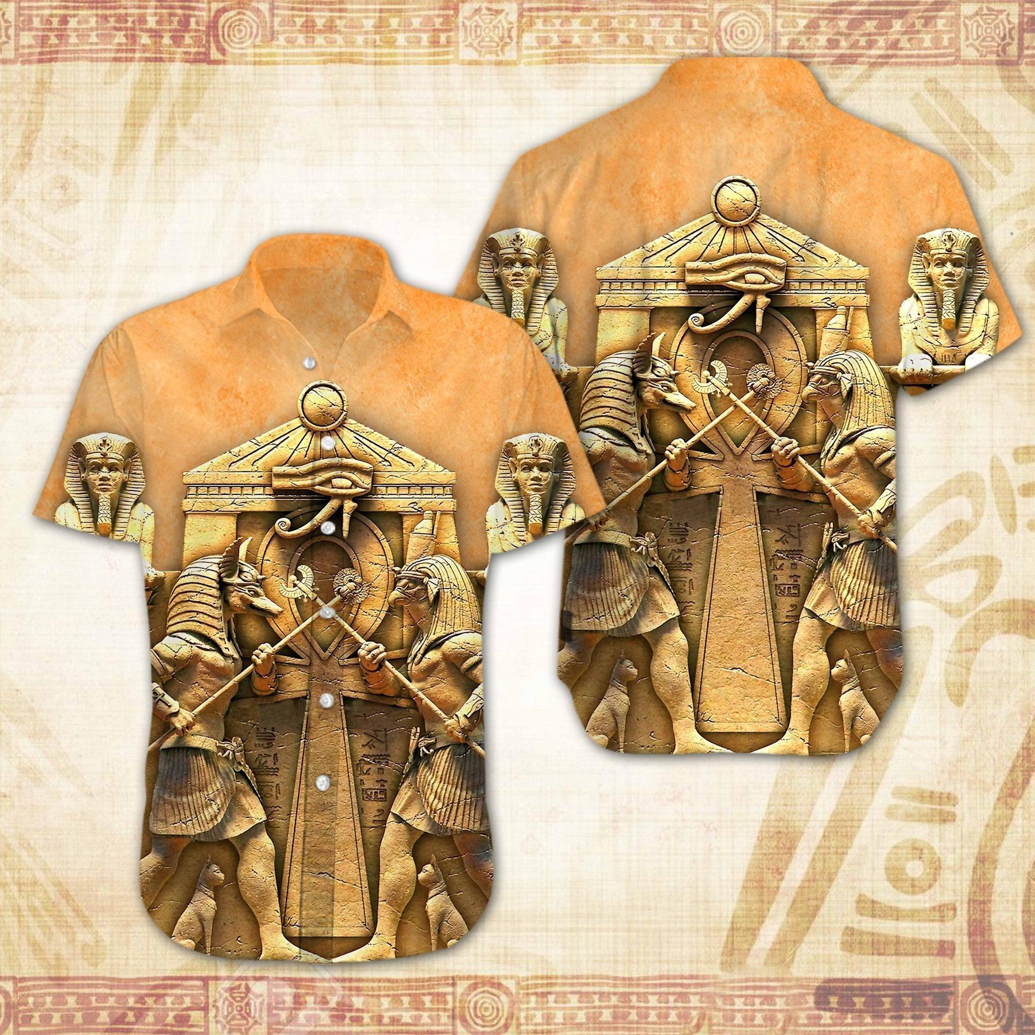 Ancient Egyptian Hawaiian Shirt  For Men & Women  HW3590