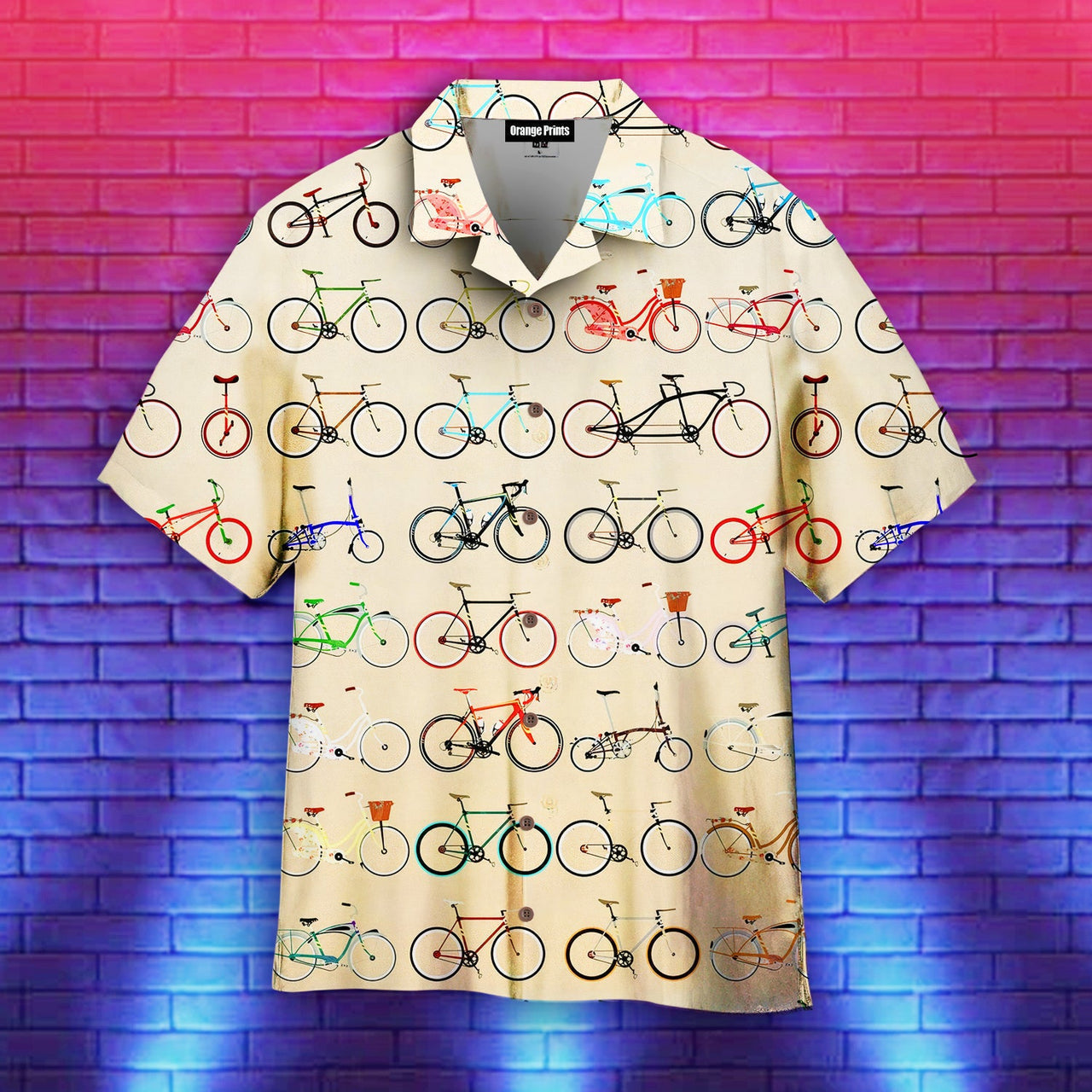 Bicycle Hawaiian Shirt  For Men & Women  WT5031