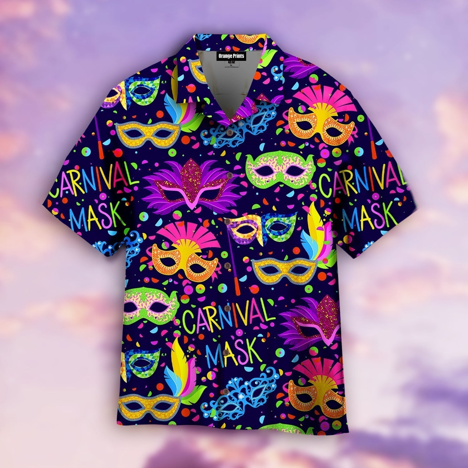 Carnival Mardi Gras Party Hawaiian Shirt  For Men & Women  WT1279