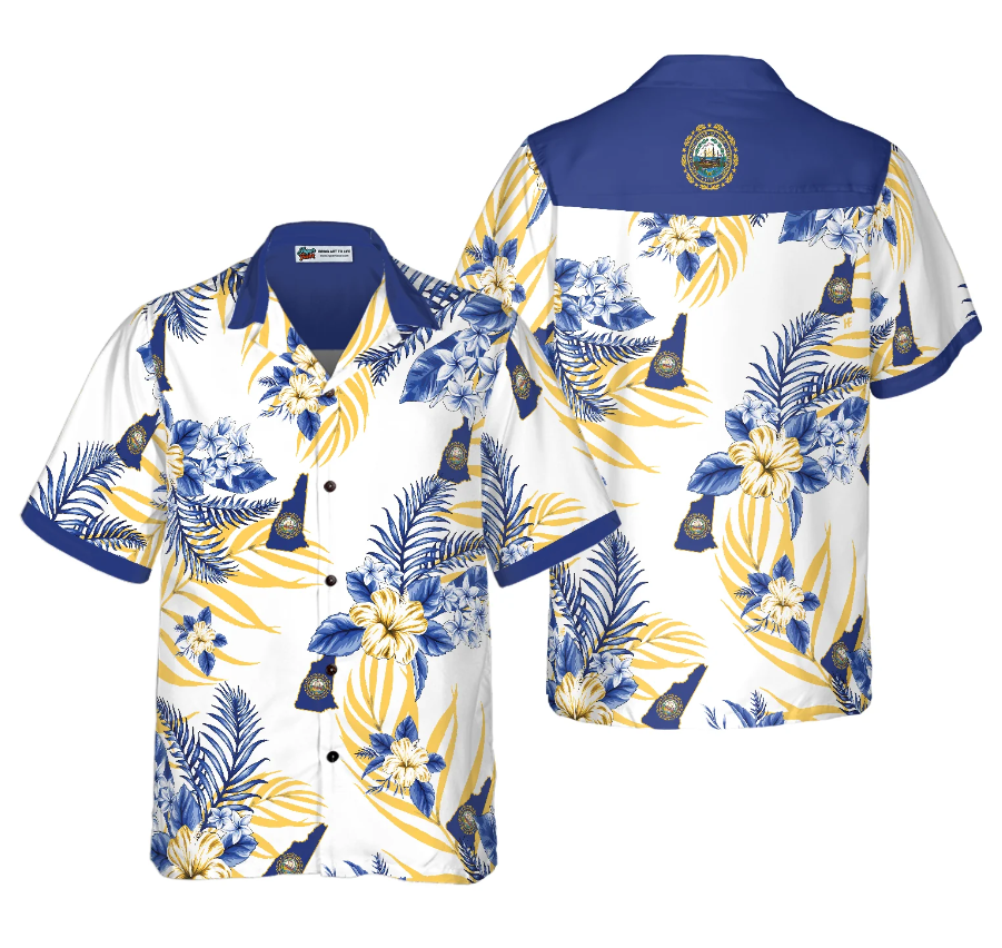 New Hampshire Proud Hawaiian Shirt