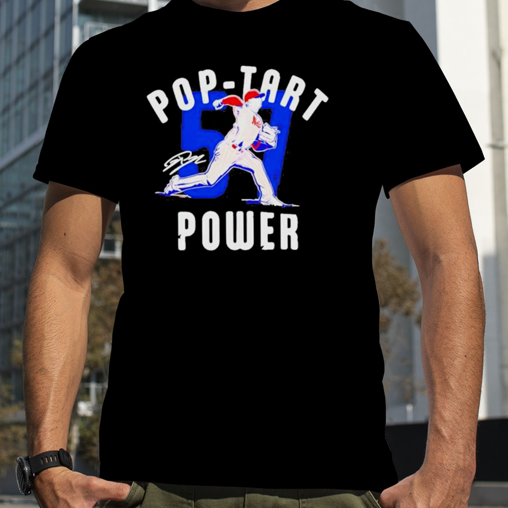 Nick Nelson Pop Tart Power signature shirt
