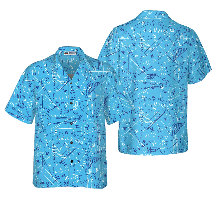 Proud To Be A Math Teacher Hawaiian Shirt