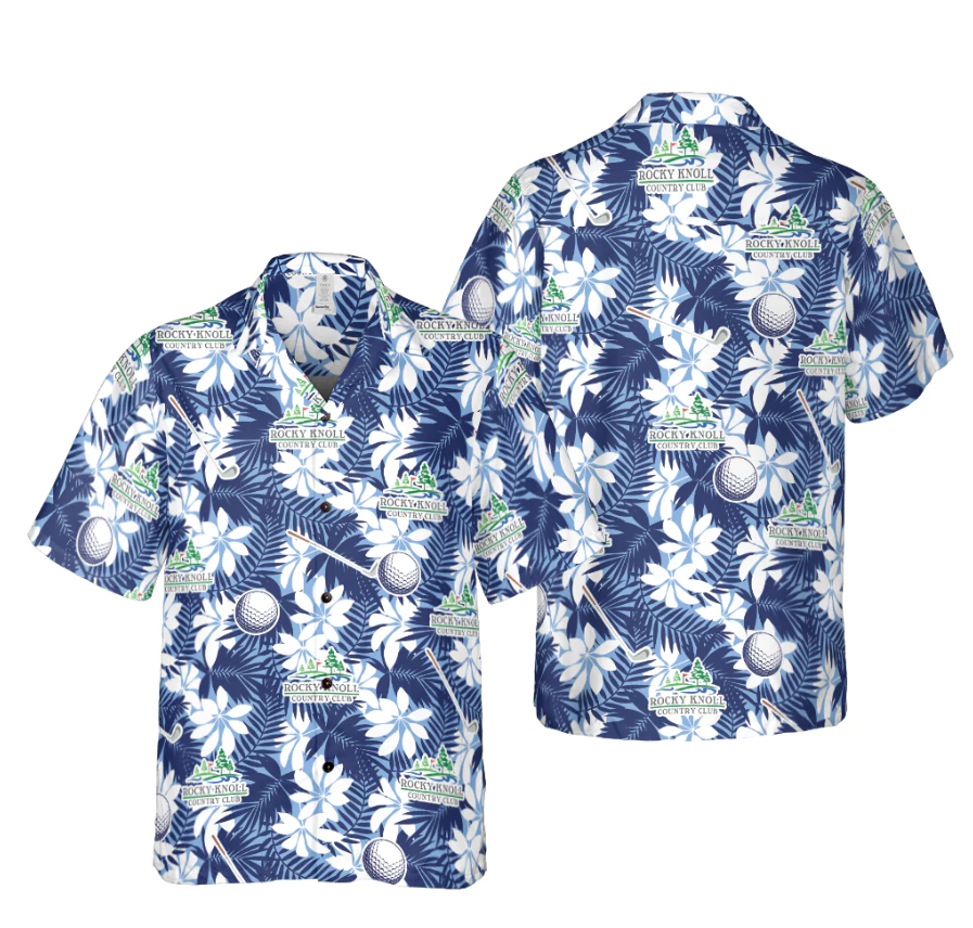 Rocky Knoll Logo Ver 1 Hawaiian Shirt