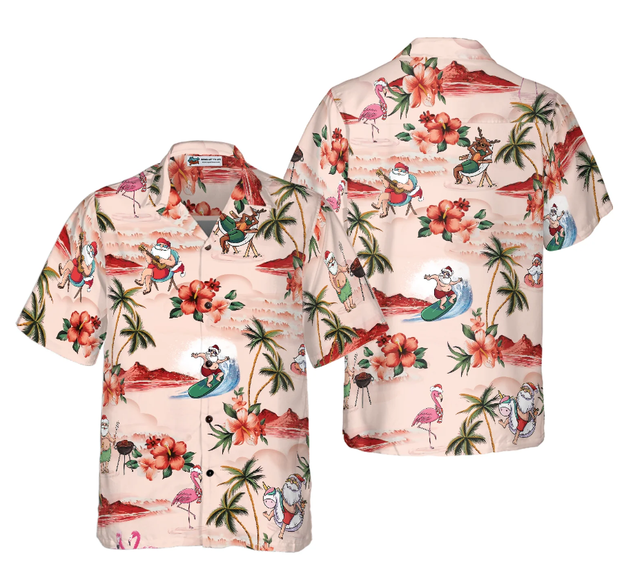 Hyperfavor Christmas Hawaiian Shirts