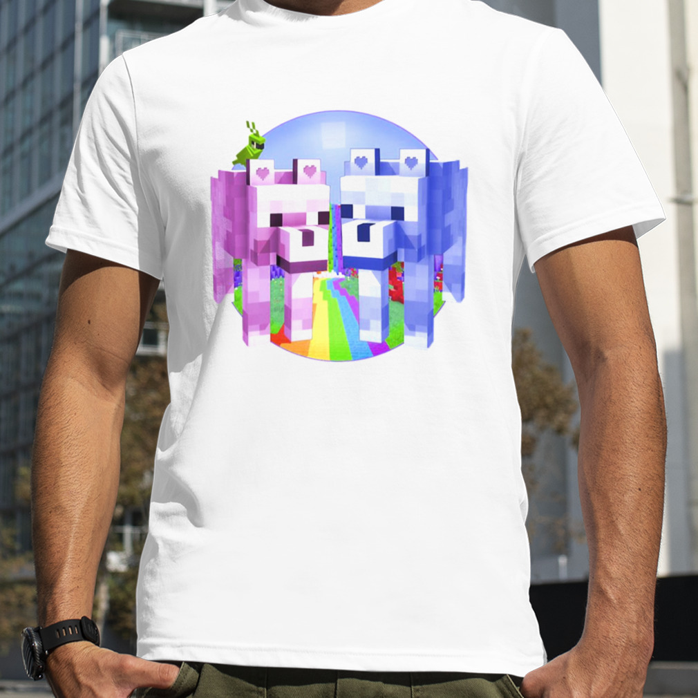 Minecraft Adorable Wolves shirt