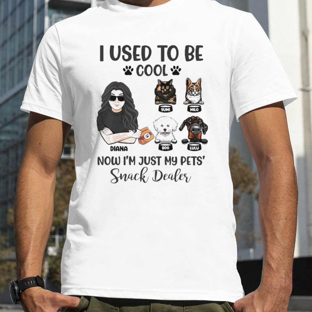 I Used To Be Cool Diana Now I’m Just My Pets Snack Dealer Shirt