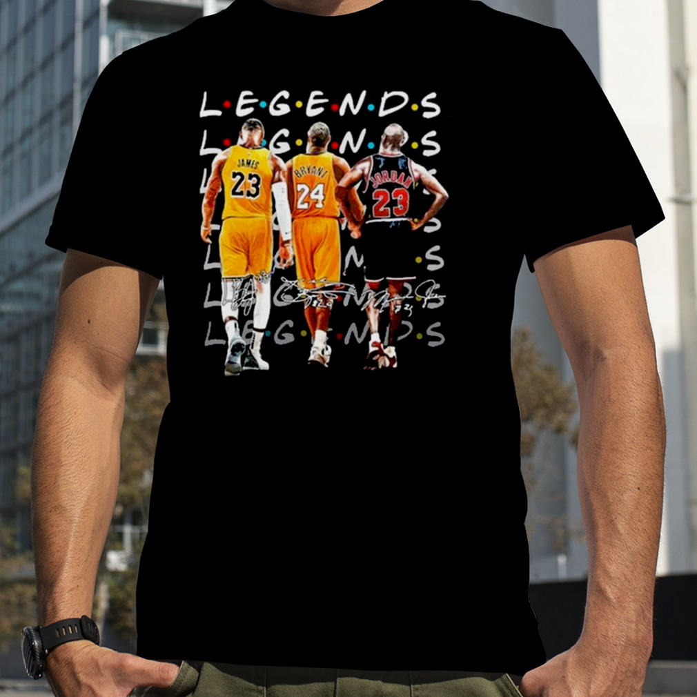 Legends Lebron James Kobe Bryant And Michael Jordan Signatures 2023 shirt