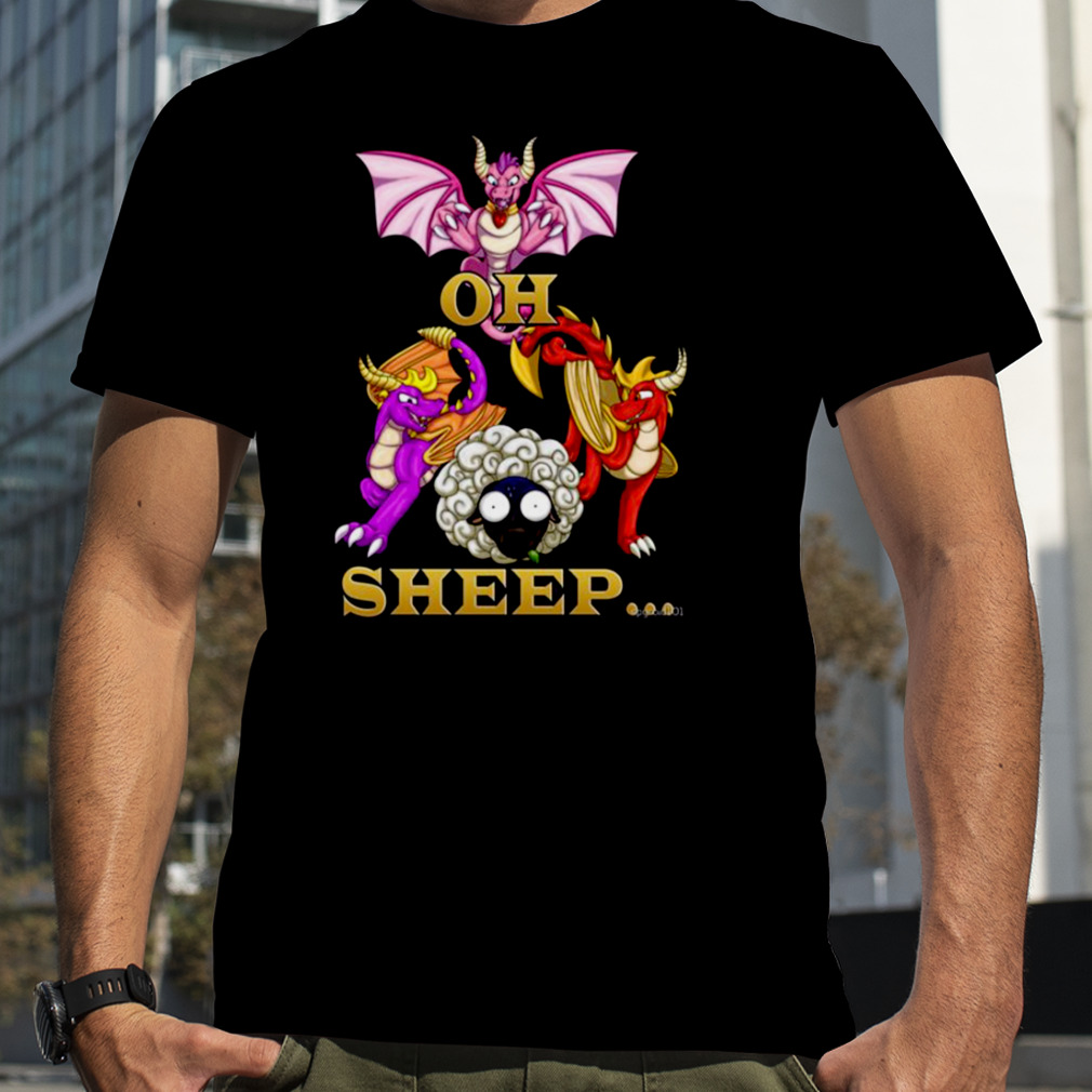 Oh Sheep Spyro The Dragon shirt