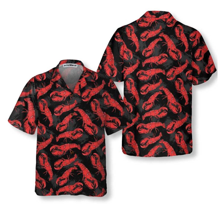 Tropical Lobster Hawaiian Shirt