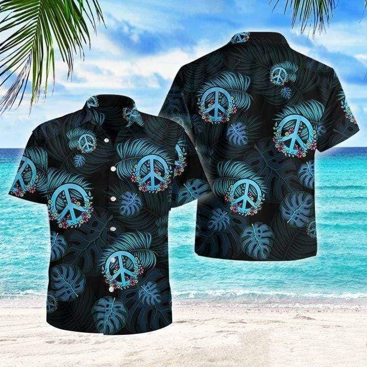 Felacia [Hawaii Shirt] Hippie Summer Vibe Tropical Hawaiian Aloha Shirts-ZX1887