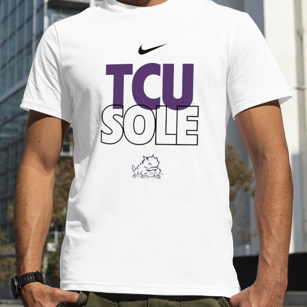 TCU Horned Frogs Nike On Court Bench Shirt