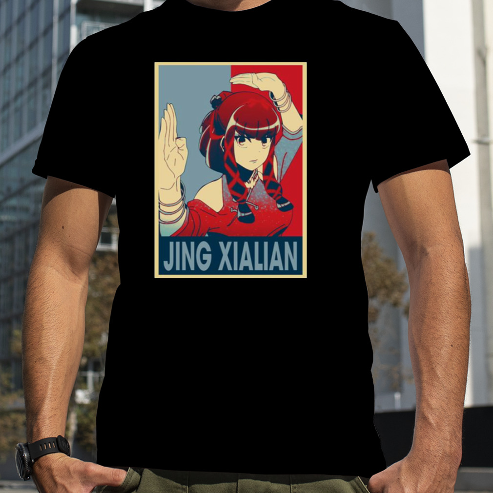 Appare Arts Ranman Anime Jing Xialian shirt