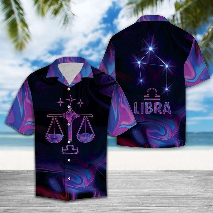 Felacia [Hawaii Shirt] Amazing Libra Horoscope Hawaiian Shirt Zodiac Birthday Gifts-ZX1964
