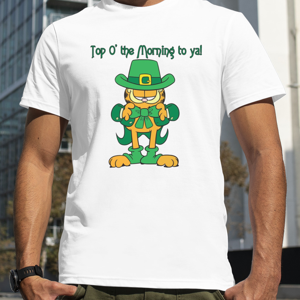 Garfield Dresses Greens Saint Patrick’s Day shirt