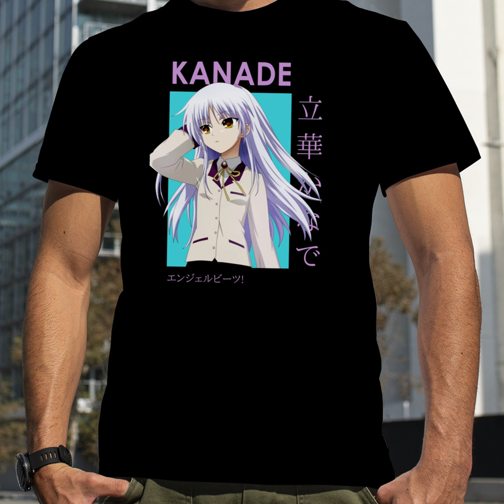 Kanade Tachibana Angel Beats Card Anime shirt