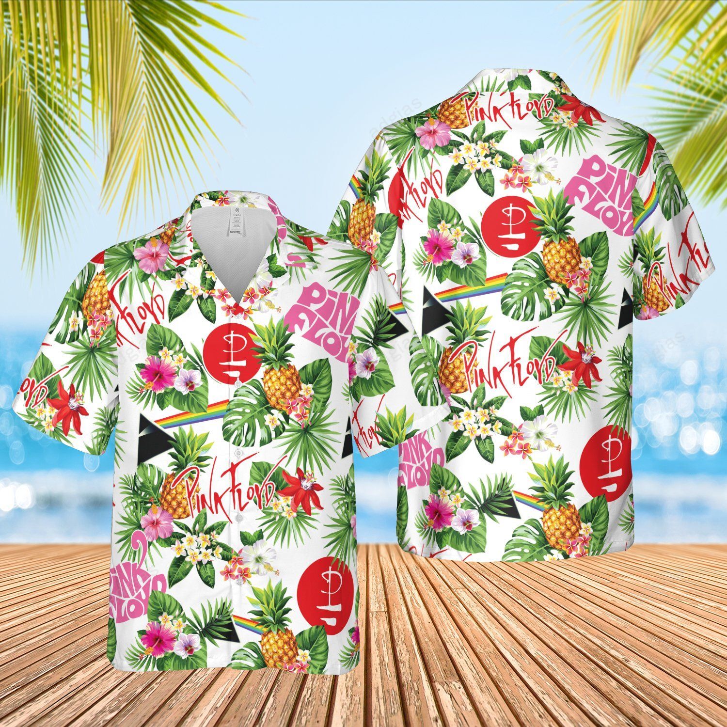 PFB Aloha Hawaii Style Hawaiian Summer Shirt