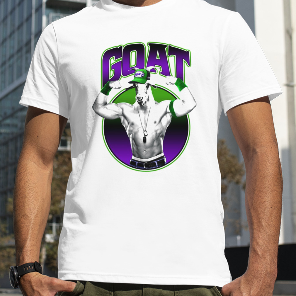 Goat Green And Purple Wwe Wrestling shirt