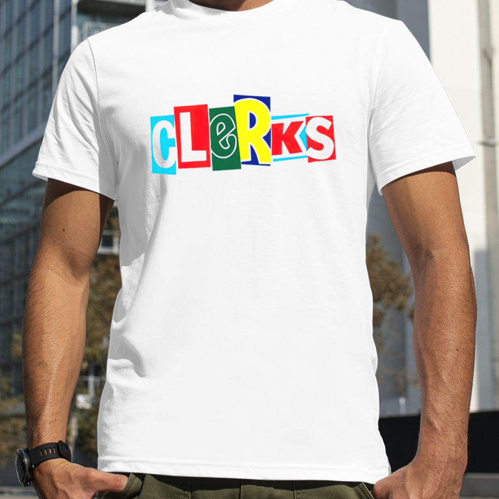 Jay Mewes Clerks logo shirt