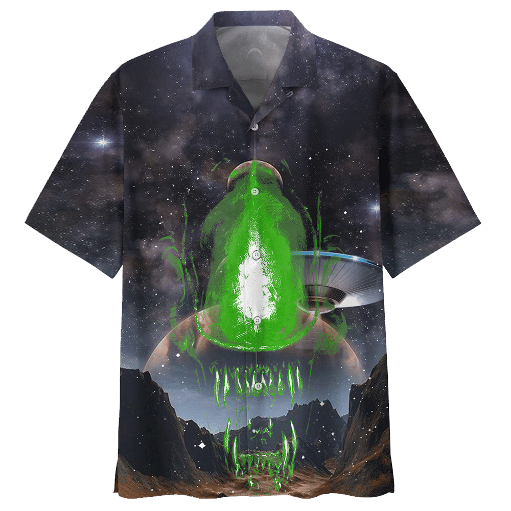 Alien  Black High Quality Unisex Hawaiian Shirt For Men And Women Dhc17063108