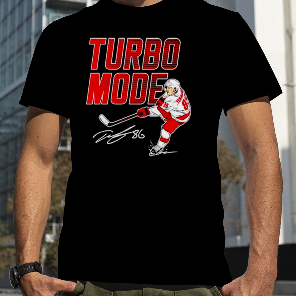Carolina Hurricanes Teuvo Teräväinen Turbo Mode shirt