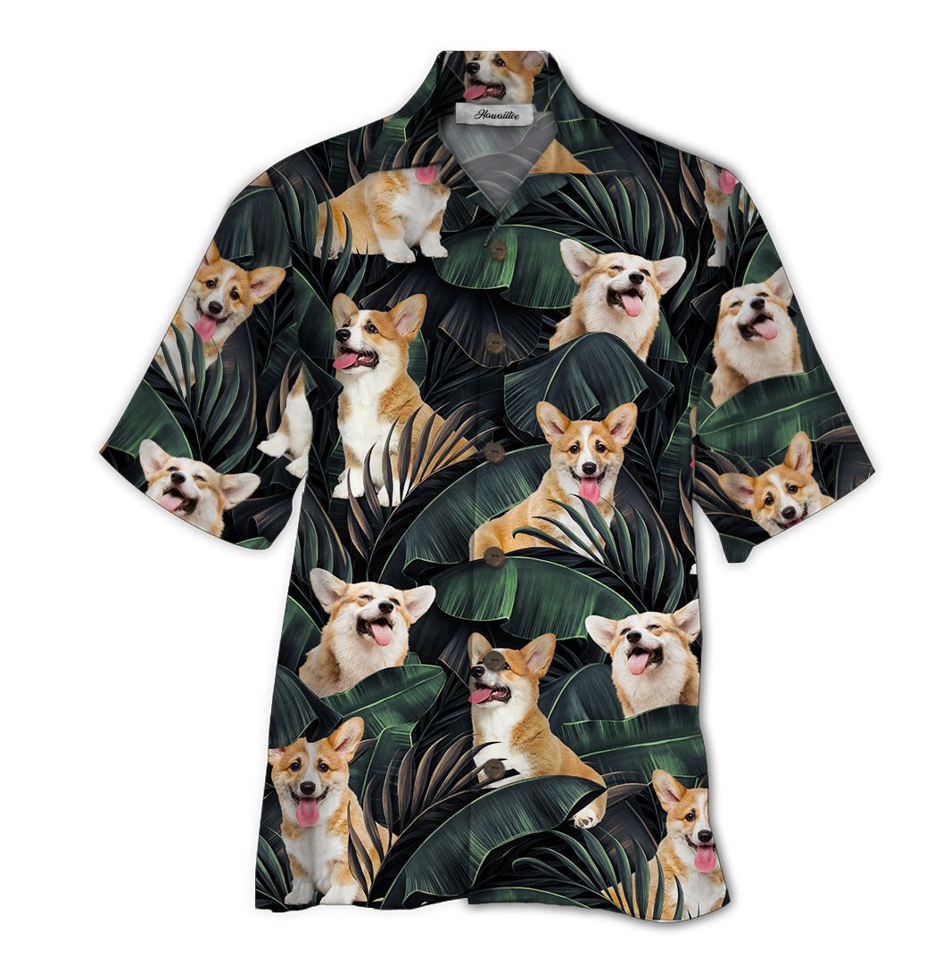 Corgi Black Amazing Design Unisex Hawaiian Shirt For Men And Women Dhc17062334