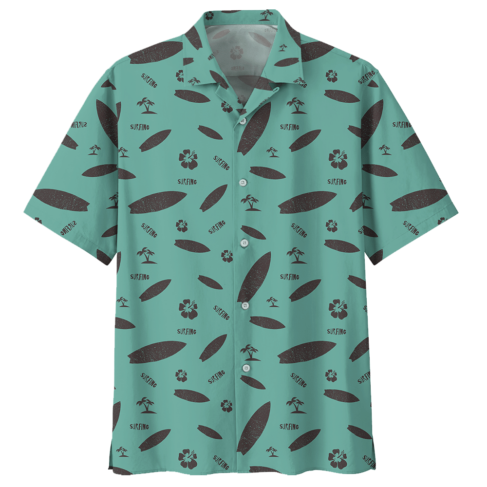 Surfing  Blue Nice Design Unisex Hawaiian Shirt For Men And Women Dhc17062582