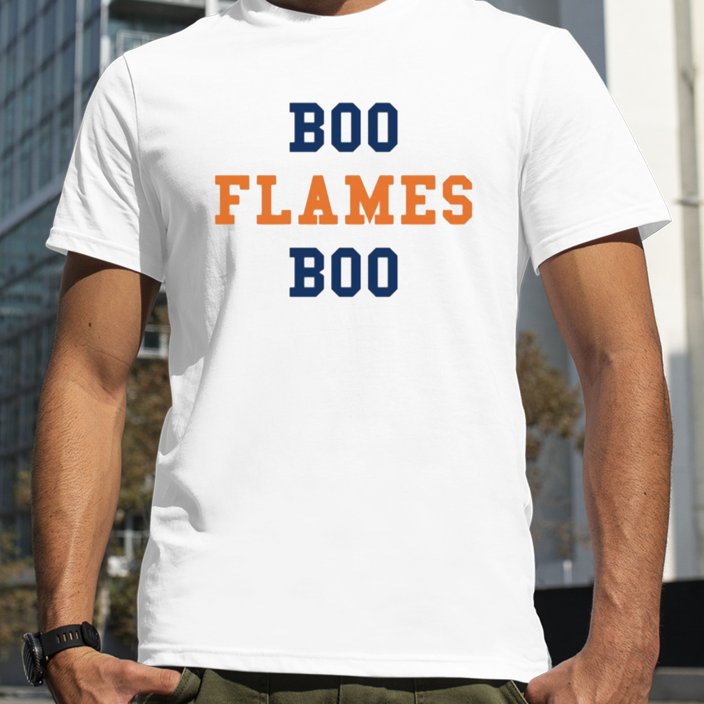 Boo Flames Boo Oilers Edmonton Flames De Calgary shirt