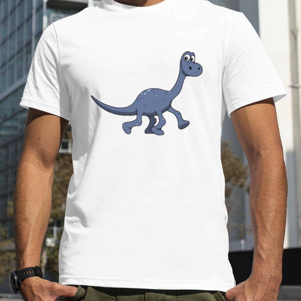 Purple Dinosaur Design Retro shirt