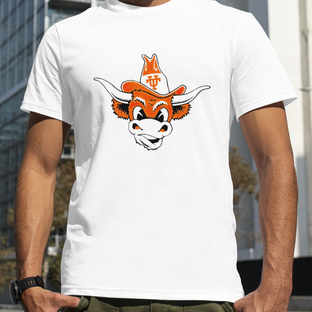 Texas Longhorns mascot logo shirt
