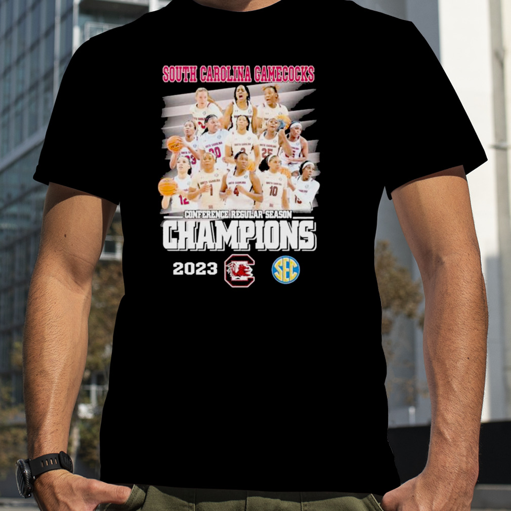 Gamecock women’s 2023 conference regular season shirt