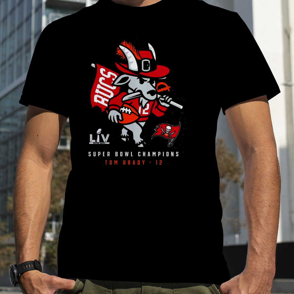 Tampa bay buccaneers Tom Brady super bowl lvI champions goat hometown player shirt