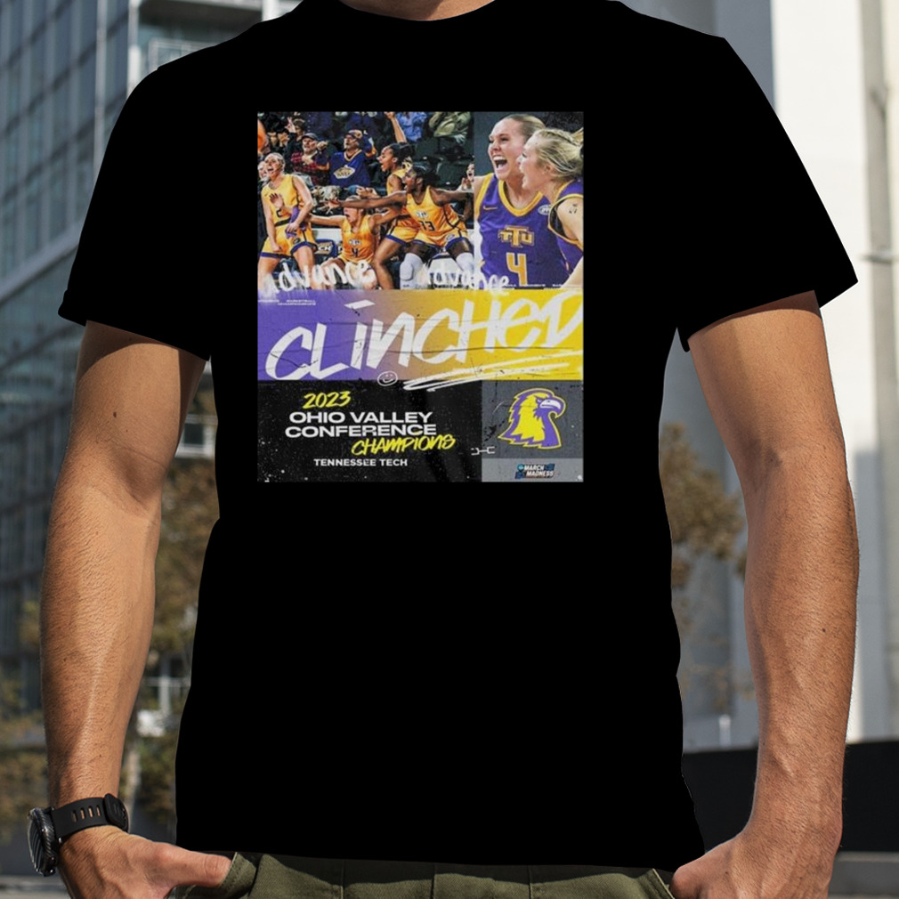 Tennessee tech women’s basketball are 2023 Ohio valley conference champions shirt