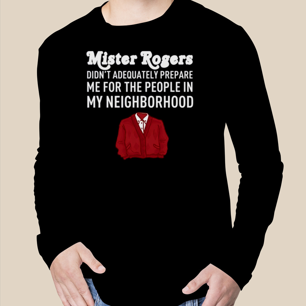 The Red Shirt Iconic Mister Rogers' Neighborhood shirt