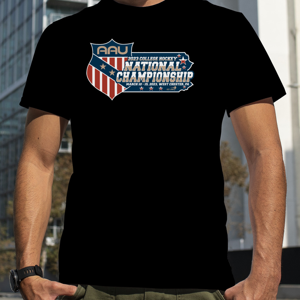 2023 AAU College Hockey National Championship shirt
