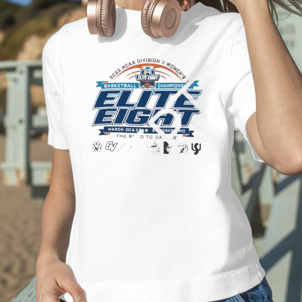 2023 NCAA Division II Women’s Basketball Elite Eight championship shirt