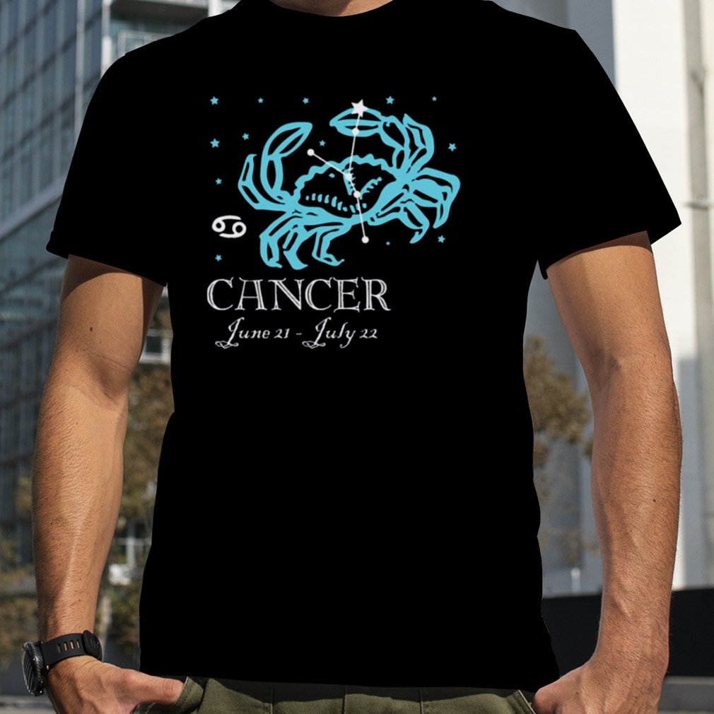 Cancer The Crab Constellation shirt