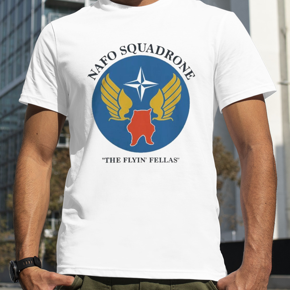 North Atlantic Fella Organization Nafo Squadrone The Flyin Fellas Shirt