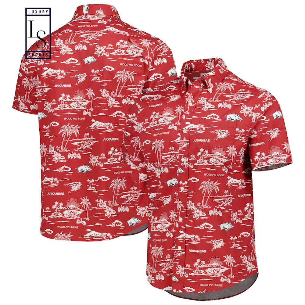 Arkansas Razorbacks Ranking Hawaiian Shirt