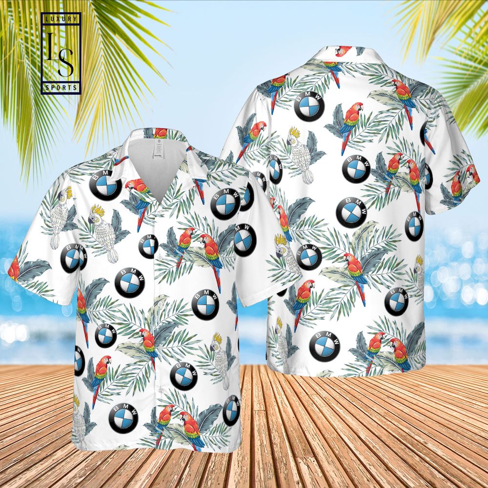 BMW Tropical Hawaiian Shirt