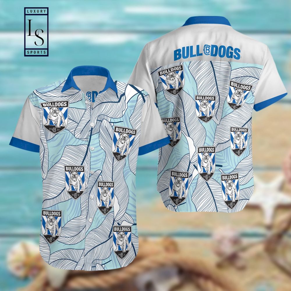 Canterbury Bankstown Bulldogs Summer Hawaiian Shirt