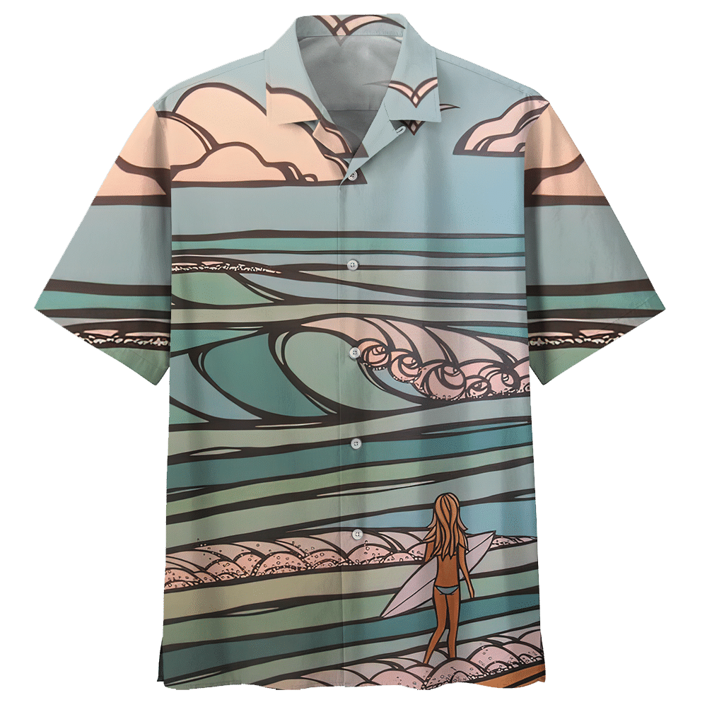 Surfing Blue Amazing Design Unisex Hawaiian Shirt For Men And Women Dhc17062822